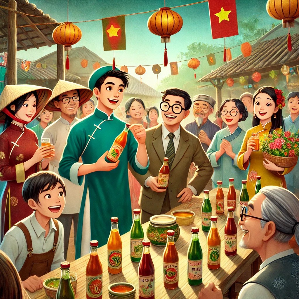 Ông Mắm làm nước&nbsp;mắm