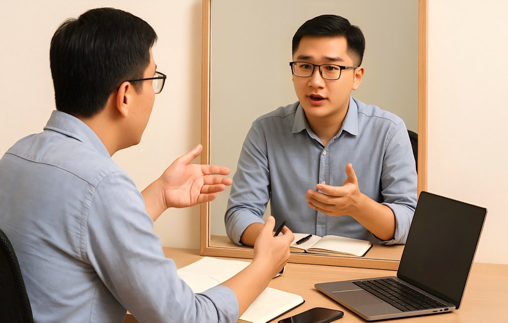 Tôi phỏng vấn… chính&nbsp;tôi!